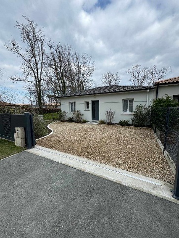 Aménagement d'une allée à Arsac